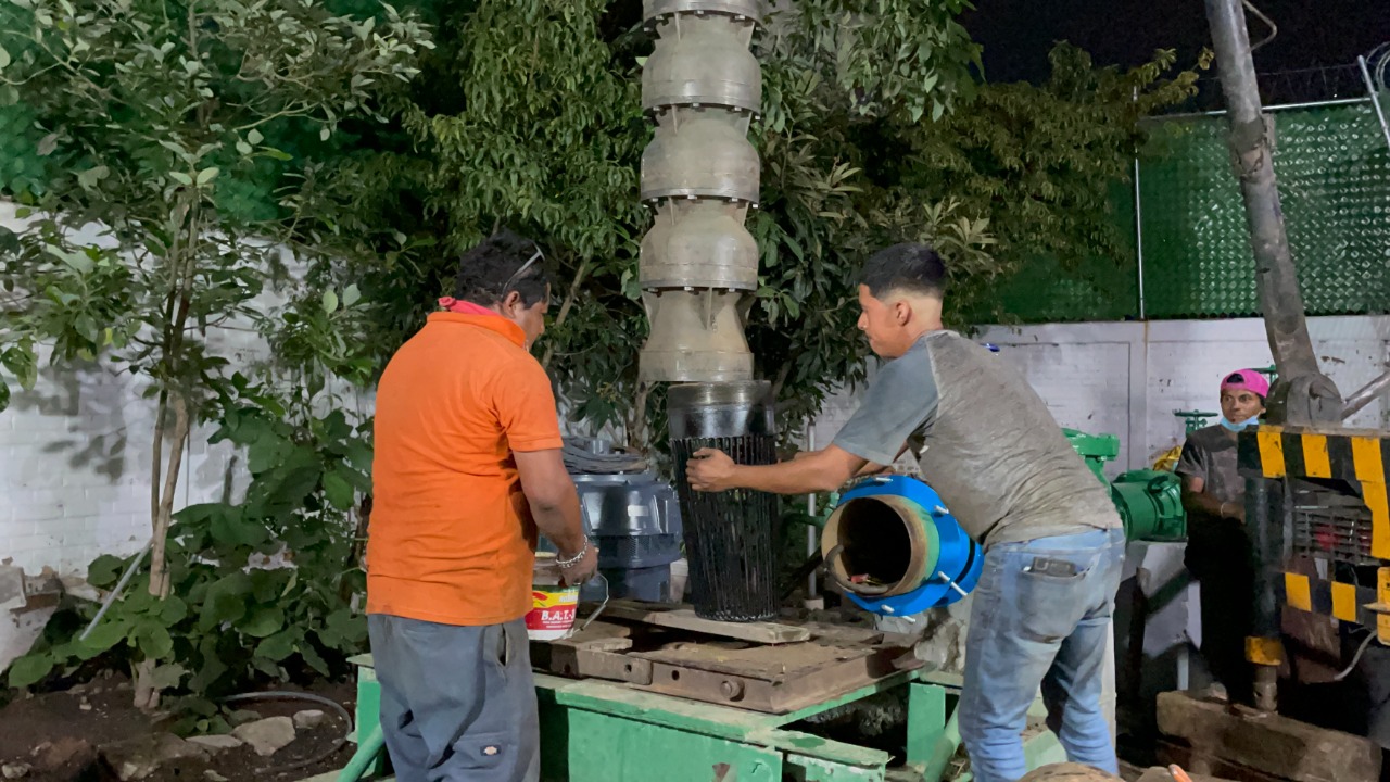 CONCLUYE CAEM REHABILITACIÓN Y MANTENIMIENTO DEL POZO 340 TX “EL SALADO” EN LA PAZ