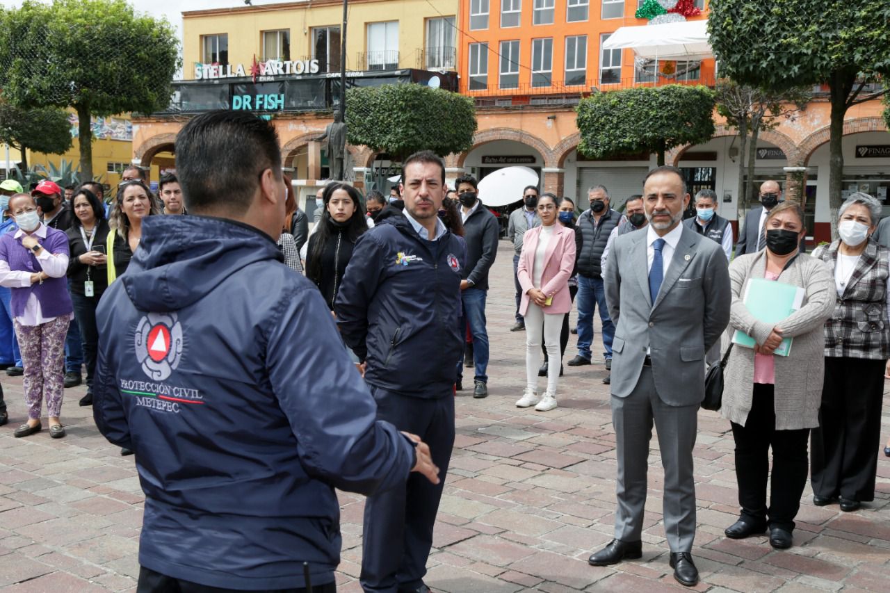PRESENTA METEPEC RESULTADOS DE INSPECCIÓN TRAS EL SISMO DE 7.7 GRADOS
