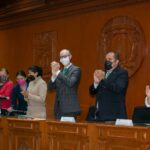 El Rector Carlos Eduardo Barrera Díaz, presidió la Ceremonia de Entrega Simbólica de Becas, Estímulos y Apoyos Institucionales, para 18 mil 785 alumnas y alumnos durante el periodo 2022B.