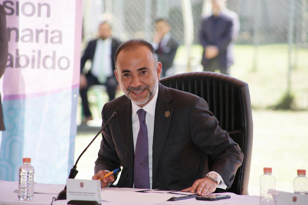 METEPEC PAGARÁ A CIUDADANOS LA REPARACIÓN SI SU VEHÍCULO SE DAÑA EN BACHES: FERNANDO FLORES