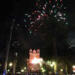 El cielo del Pueblo Mágico de Metepec se llenó de luces en el arranque del tradicional Festival de Arte y Cultura QUIMERA .