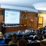 Bertha Lorena Mercado Acevo, en su conferencia “Vivienda con equidad”