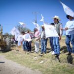 Almoloya de Juárez.- Gira del Presidente Municipal Óscar Sánchez para entregar obras prometidas y concluidas.
