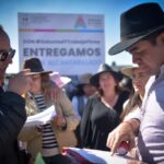 En gira de trabajo, el Presidente Municipal Ósar Sánchez, en Almoloya de Juárez. 22-o2-2024
