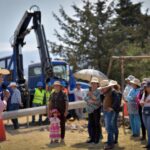 Óscar Sánchez García, Presidente Municipal de Almoloya de Juárez, por tercer día consecutivo hizo gira de trabajo.