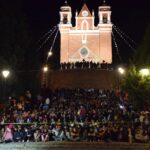 Miles de habitantes en las calles de Metepec, para la celebración de actividades de la Semana Santa. (Foto Alejandro Ganem)