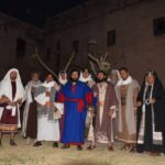 Participantes en los rituales radicionales de la Semana Santa, en Metepec, Méx.