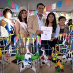 Recorrido dl Presidente Municipal Óscar Sánchez por la Feria de Almoloya de Juárez 2024-1