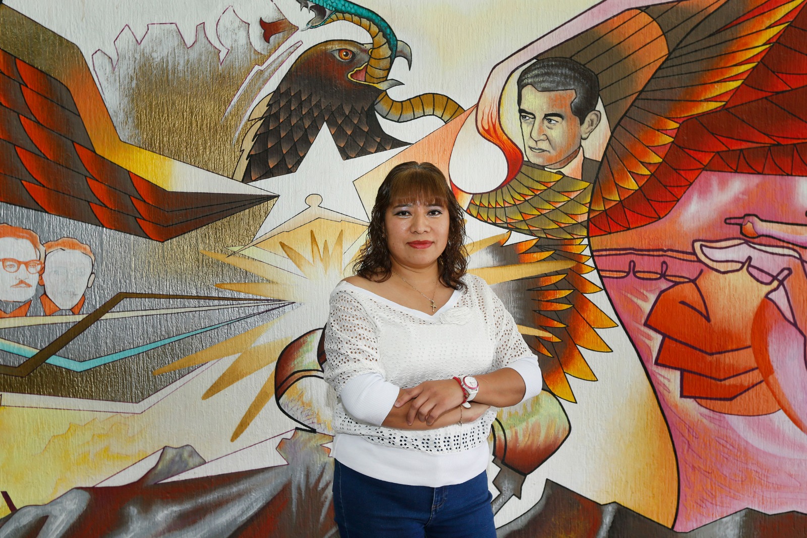 Reconocimiento de Martha Vargas Cruz al spoyo recibido de la UAEMéx para su desarrollo personal