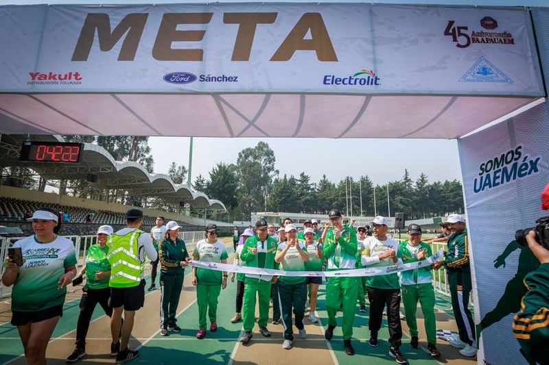 🏃‍♀️🏃 Fortalece UAEMéx promoción de actividad deportiva con Caminata y Carrera Atlética Universitaria 2024