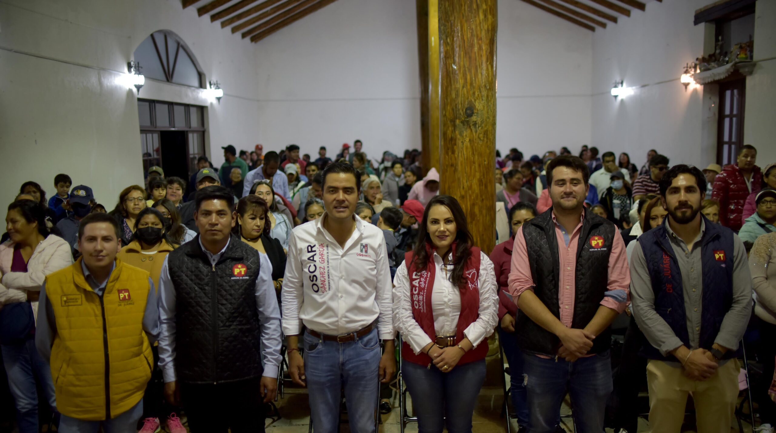 EL PARTIDO DEL TRABAJO EN ALMOLOYA DE JUÁREZ SE SUMA A OSCAR SÁNCHEZ GARCÍA DEL PRI