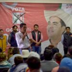 Óscar Sánchez recibe el apoyo del PT para que sea alcalde de Almoloya de Juárez