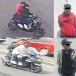 Detenidos por la Policía Municipal de Mtepec, para de ladrones de teléfonos celulares.