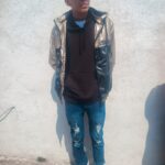 Motorratón detenido por la Policía Municipal de Metepec este miércoles.