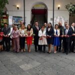 Almoloya de Juárez, Méx., en el Palacio Municipal fue inaugurado el mural Hilo de Agua del artista Christian Ortiz Eleno