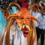 En l municipio de Tenancingo, se llevó a cabo la presentación de Los Diablos de Yauhtli