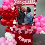 La foto de pareja, como complemento de la cena invitada por el ayuntamiento de Metepec. 14-II- 2025