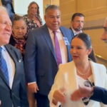 El alcalde de Metepec, Fernando Flores Fernández, sostuvo encuentro programado con Luis Leonardo Almagro Lemes, Secretario general de la OEA