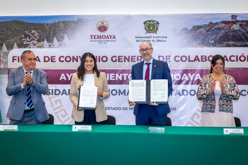 🫱🏻‍🫲🏼✍️📚 UAEMéx fortalece la enseñanza de idiomas y extensionismo en el municipio de Temoaya