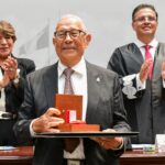 Reconocimientos en la ceremonia del Aniversario 200 del Poder Judicial del Estado de México.