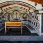 Capilla en uno de los ranchos.