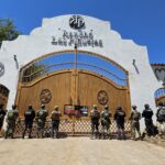 Entrada de uno de los ranchos