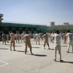 Por la paz y contra las adicciones, fue el nombre de este ejercicio boxístico de internos de centros de reclusión.