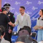 Un total de 129 policías municipales de Metepec recibieron un estímulo económico por su desempeño sobresaliente.
