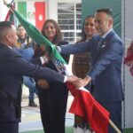 Ceremoia de abanderamiento de los delegados y Consejos de Pasrticipación Ciudadana COPACIS.