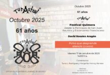 TUNASTRAL, PRESENTE EN EL FESTIVAL DE ARTE Y CULTURA QUIMERA 2025 EL VIERNES 17