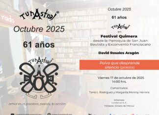 TUNASTRAL, PRESENTE EN EL FESTIVAL DE ARTE Y CULTURA QUIMERA 2025 EL VIERNES 17
