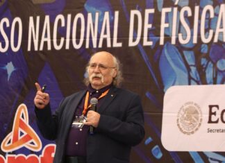 🟢🟡 El Premio Nobel Duncan Haldane dictó conferencia magistral a comunidad de la UAEMéx