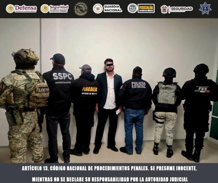 Detienen a homicida vinculado con organización criminal de la CDMX.