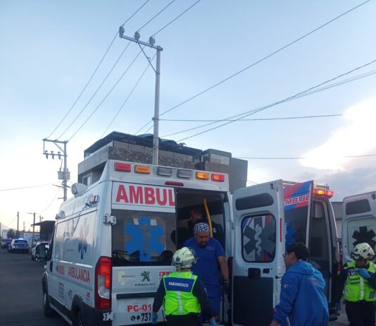 UN LESIONADO POR DISPARO DE ARMA DE FUEGO EN METEPEC