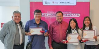 Reconoce GEM a estudiantes ganadores de certámenes nacionales e internacionales de ciencia y tecnología