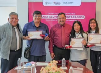 Reconoce GEM a estudiantes ganadores de certámenes nacionales e internacionales de ciencia y tecnología