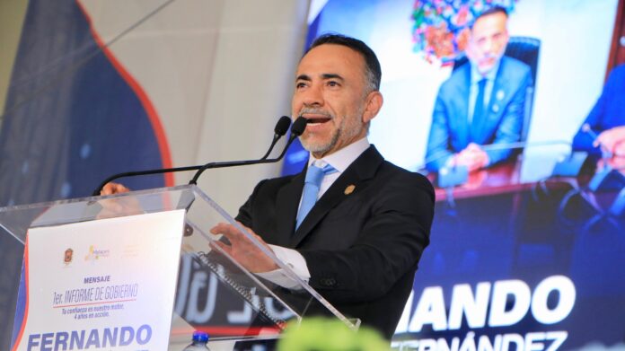 Fernando Flores Fernández, primer Informe de Gobierno (Segunda Vuelta)6 de XII de 2025