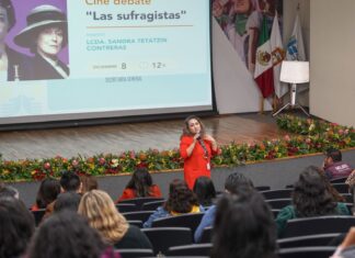 LA CODHEM REALIZA CINE DEBATE “LAS SUFRAGISTAS”