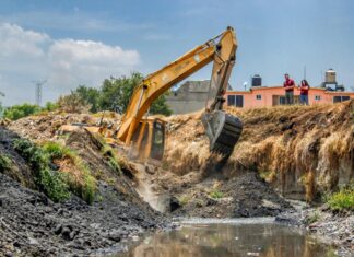 Desazolva Gobierno del EdoMéx 713 kilómetros de redes de drenaje en 2025, equivalente a la distancia entre Naucalpan y Ciudad Victoria, Tamaulipas