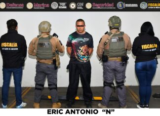 AUTORIDADES FEDERALES Y LOCALES DETIENEN EN EN GUERRERO, AL RESPONSABLE DE UN DOBLE FEMINICIDIO EN EL EDOMEX