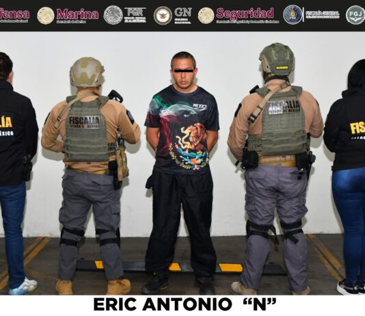 AUTORIDADES FEDERALES Y LOCALES DETIENEN EN EN GUERRERO, AL RESPONSABLE DE UN DOBLE FEMINICIDIO EN EL EDOMEX