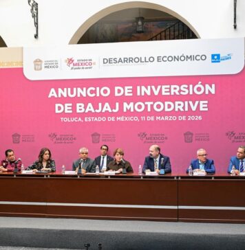 Anuncia Gobernadora Delfina Gómez inversión histórica de Bajaj en EdoMéx; 145 mdd con producción de hasta 500 mil motocicletas