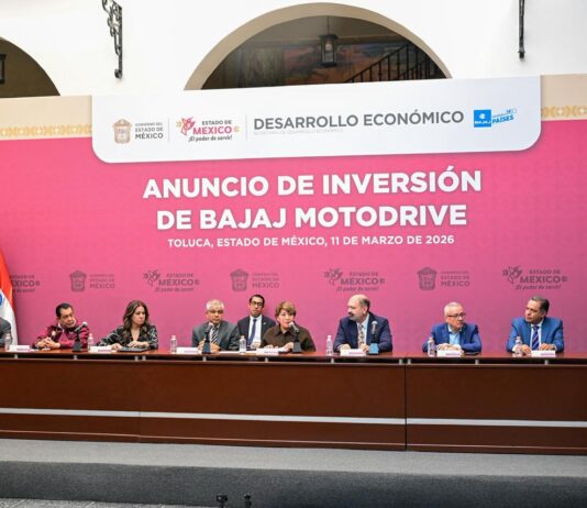 Anuncia Gobernadora Delfina Gómez inversión histórica de Bajaj en EdoMéx; 145 mdd con producción de hasta 500 mil motocicletas