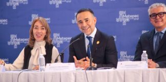 LÍDERES EMPRESARIALES RESPONDEN A LA CONVOCATORIA DE FERNANDO FLORES, QUIEN ANUNCIÓ LOS PROYECTOS, DISTRITO Y PUERTA METEPEC