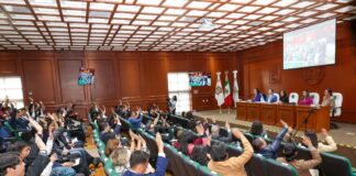 Aprobó el el H. Consejo Universitario el dictamen del Primer Informe de Actividades de la rectora Paty Zarza