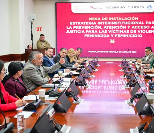 Gobierno del EdoMéx instala Mesa de Trabajo para la Estrategia de prevención, atención y acceso a la justicia para víctimas de violencia feminicida y feminicidio