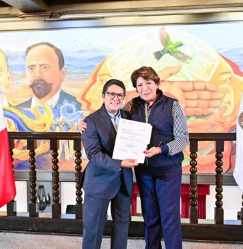 Nombra Gobernadora Delfina Gómez a Celina Castañeda como Secretaria de Salud