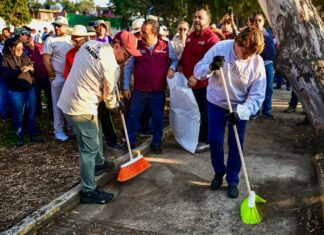 Encabeza la Gobernadora Delfina Gómez jornada “Limpiemos nuestro EDOMÉX” en Periférico Norte