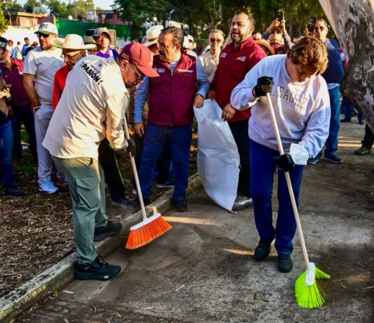 Encabeza la Gobernadora Delfina Gómez jornada “Limpiemos nuestro EDOMÉX” en Periférico Norte