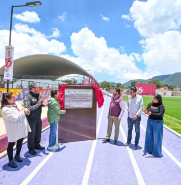 Rehabilita Gobierno del EdoMéx multideportivo en Joquicingo